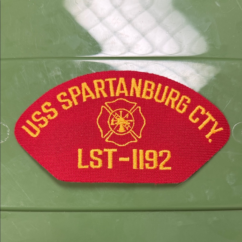 USS Spartanburg City embroidered Patch